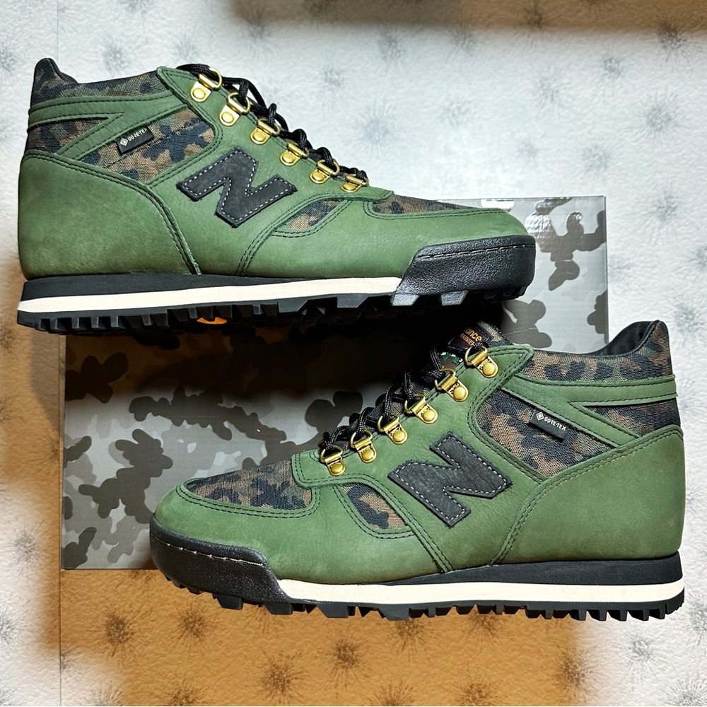 SIZE 10 NEW BALANCE RAINIER x JOE FRESHGOODS LIL BLOCK CAMO GREEN WINTER…